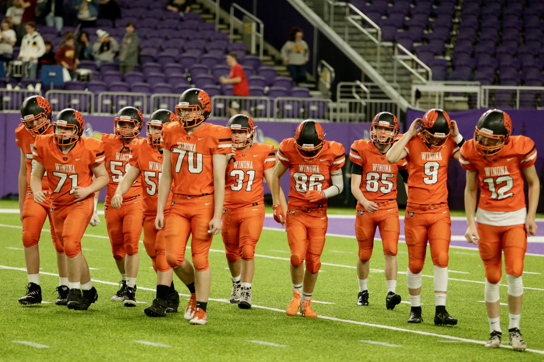 WSHS Football at US Bank Stadium